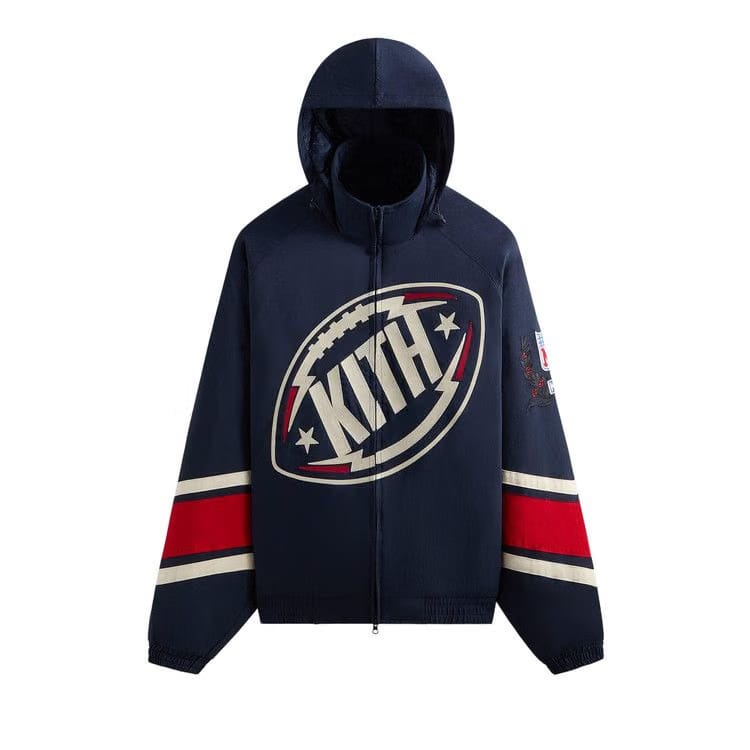 Kith For The NFL New York Giants Padded Nylon Jacket Nocturnal