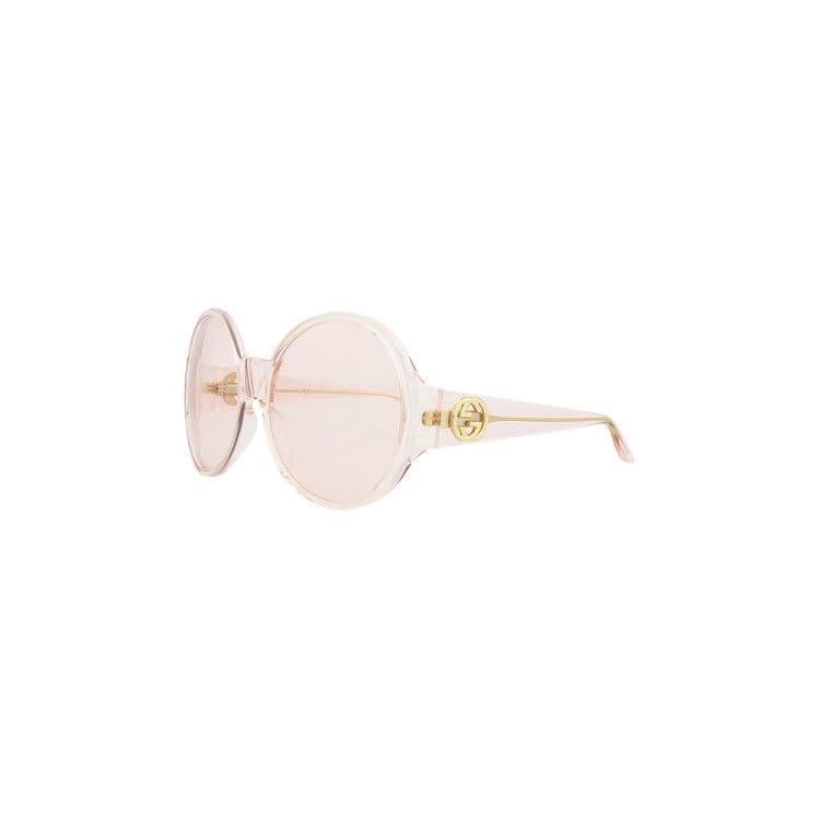 Gucci Round Frame Sunglasses Pink