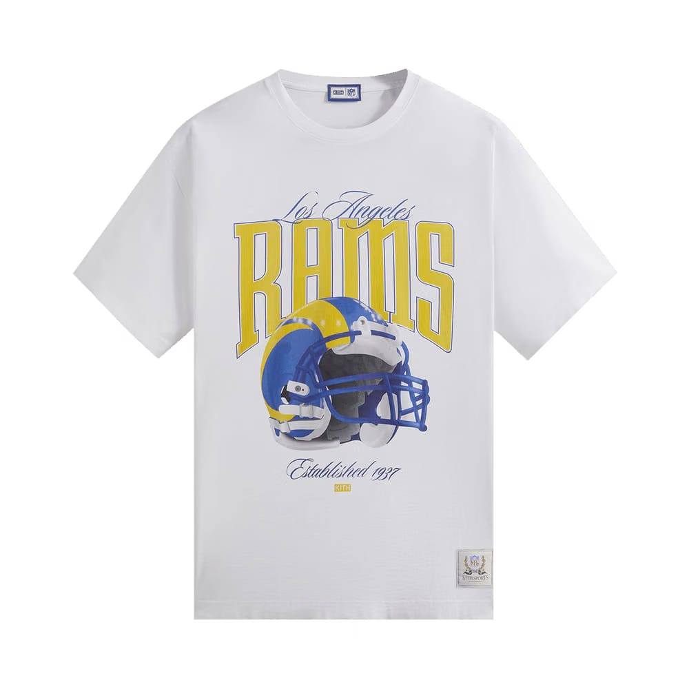 Kith For The NFL: Rams Vintage T-Shirt White