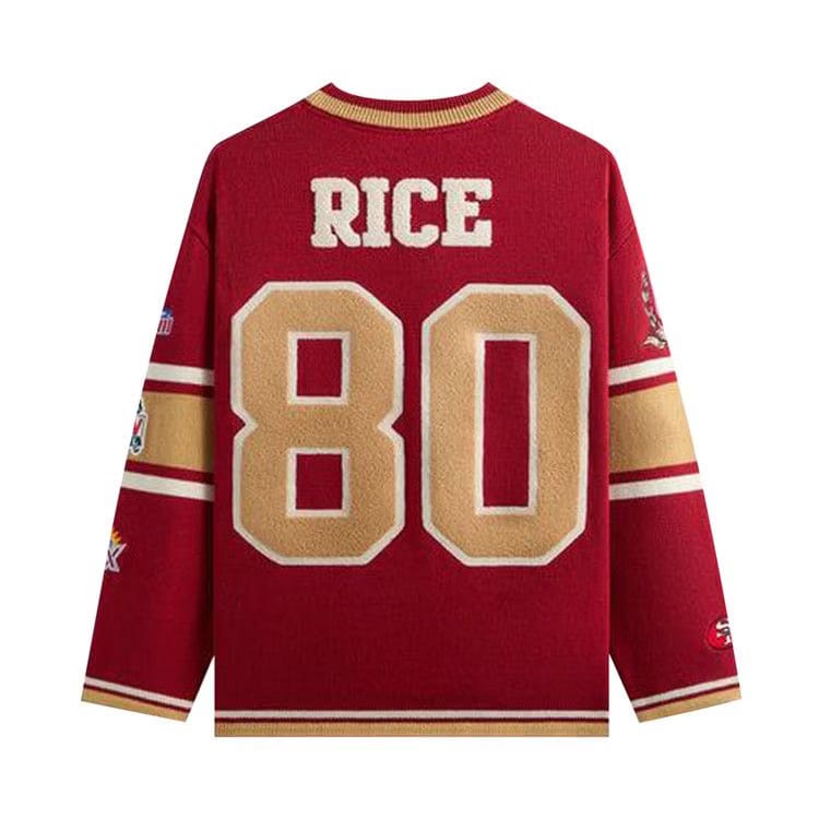 Kith For The NFL San Francisco 49ers V-Neck Beau Knit Sweater Present