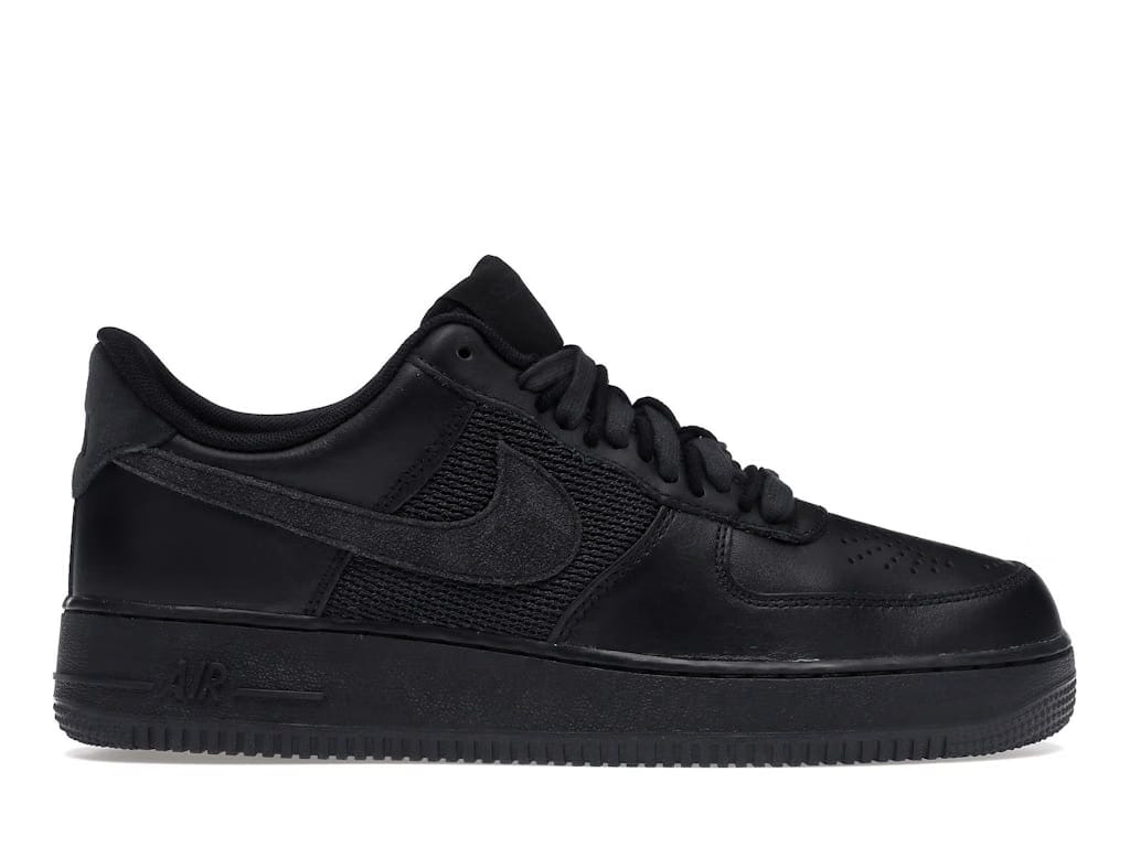 Slam Jam x Nike Air Force 1 Low Triple Black