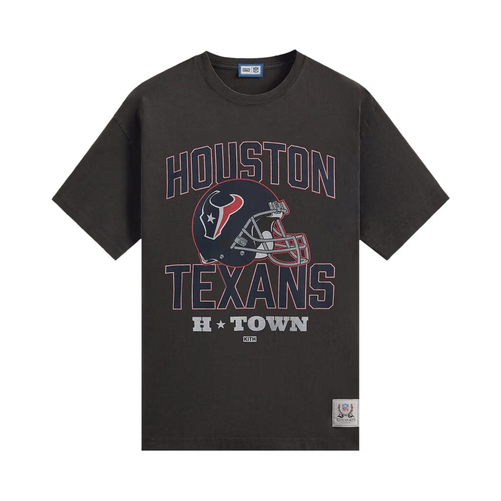 Kith For The NFL: Texans Vintage T-Shirt Black