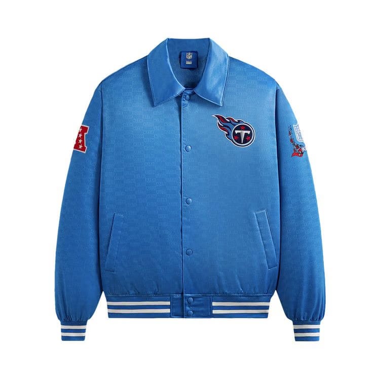 Kith For The NFL: Titans Satin Bomber Jacket Ato