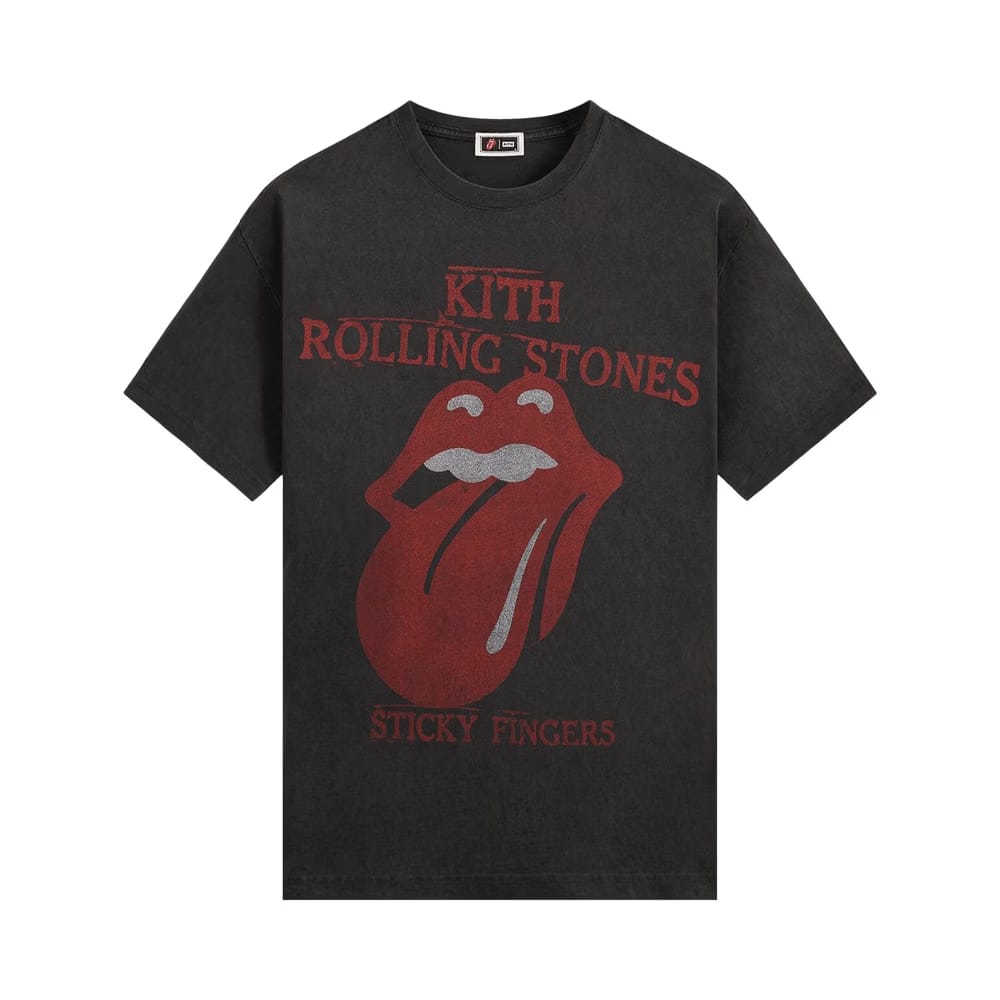 Kith For The Rolling Stones Sticky Fingers Vintage T-Shirt Kindling