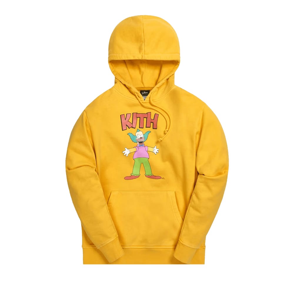 Kith For The Simpsons Krusty Hoodie Yellow