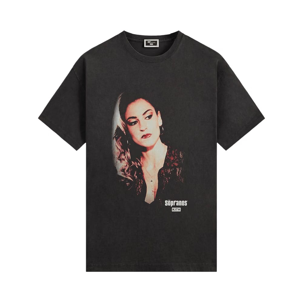 Kith For The Sopranos Adriana Vignette Vintage T-Shirt Black
