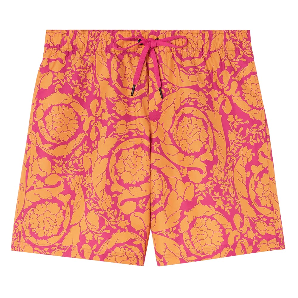 Versace Mare Shorts Magenta/Tangerine