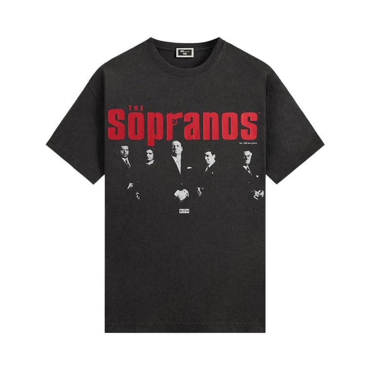 Kith For The Sopranos Est. 1990 Poster Vintage T-Shirt Black