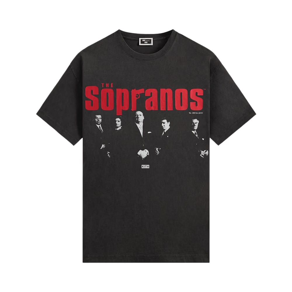 Kith For The Sopranos Est. 1990 Poster Vintage T-Shirt Black