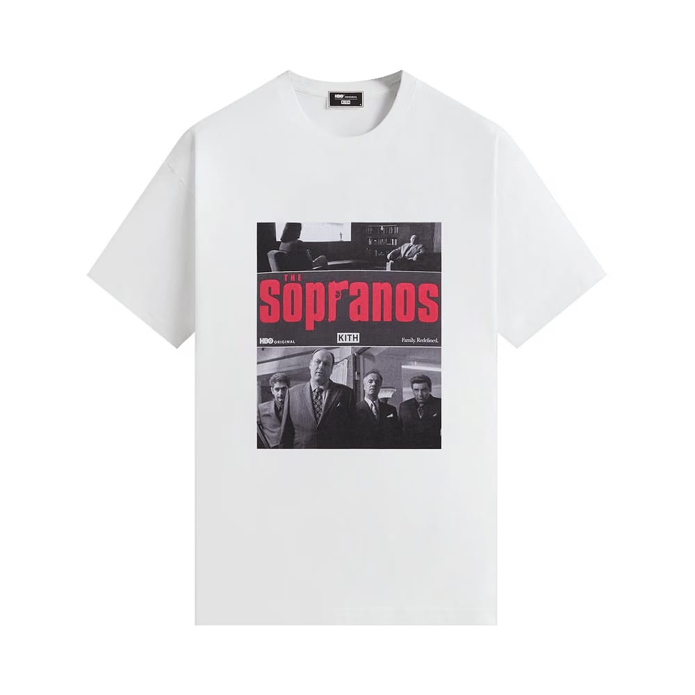 Kith For The Sopranos Family Redefined Vintage T-Shirt White