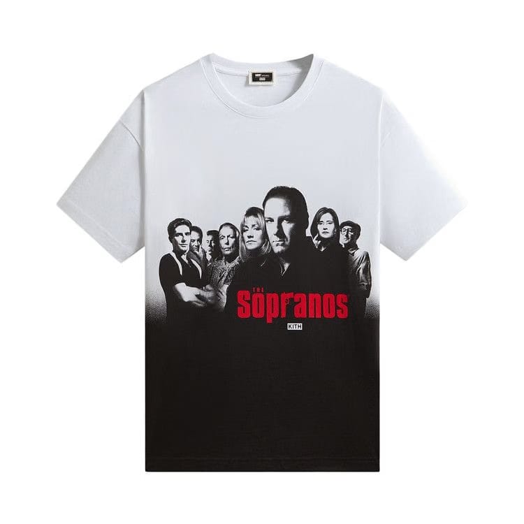 Kith For The Sopranos Ombre Poster Vintage T-Shirt White