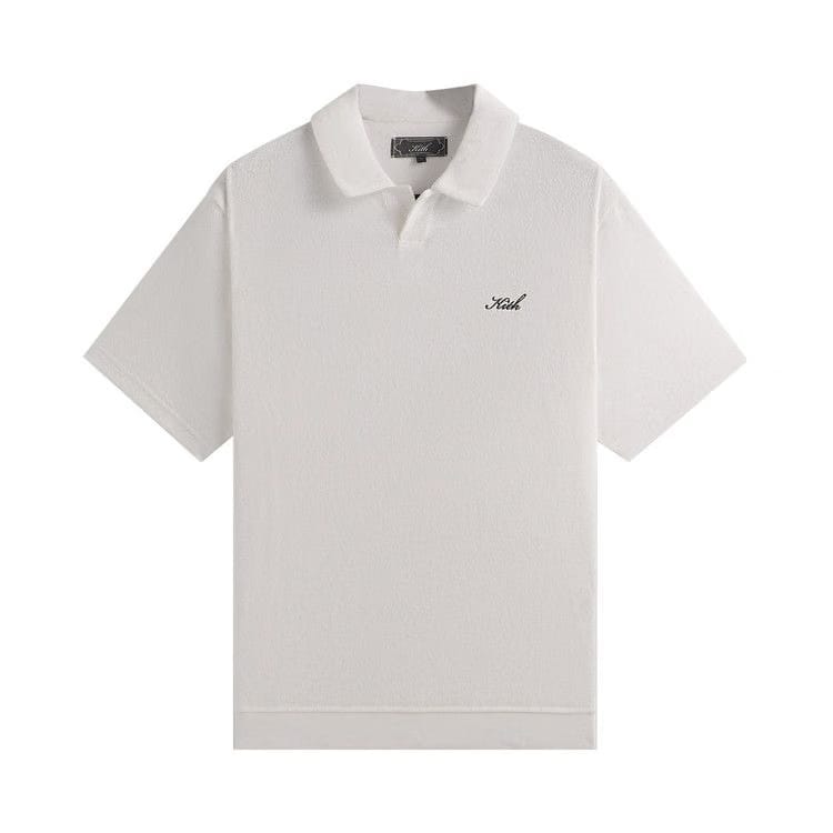 Kith Plush Terry Leo Polo White