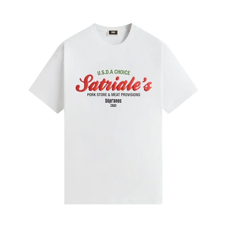 Kith For The Sopranos Satriale's Vintage T-Shirt White