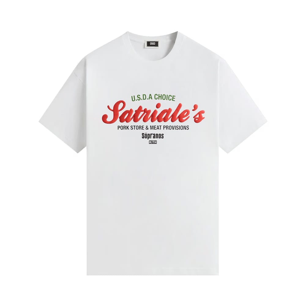Kith For The Sopranos Satriale's Vintage T-Shirt White