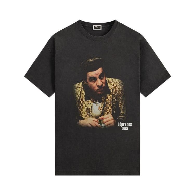 Kith For The Sopranos Silvio Vignette Vintage T-Shirt Black