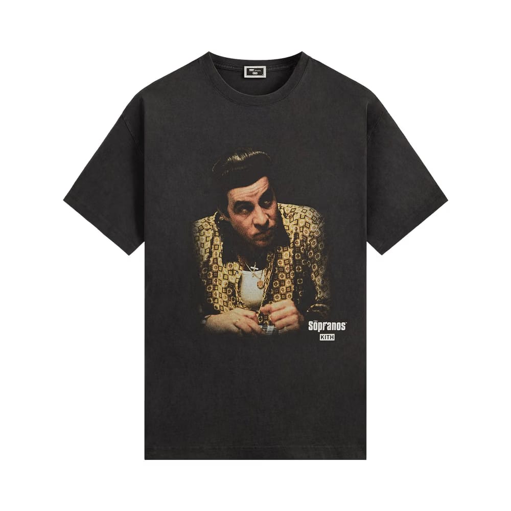 Kith For The Sopranos Silvio Vignette Vintage T-Shirt Black
