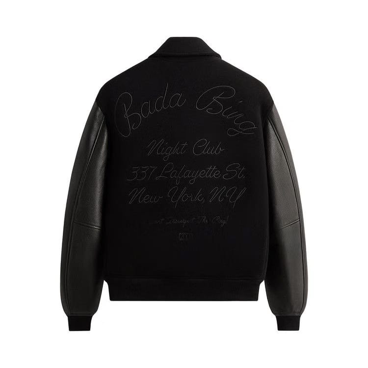 Kith For The Sopranos Varsity Jacket Black