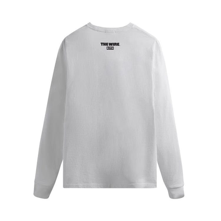 Kith For The Wire Omar Back Long-Sleeve T-Shirt White
