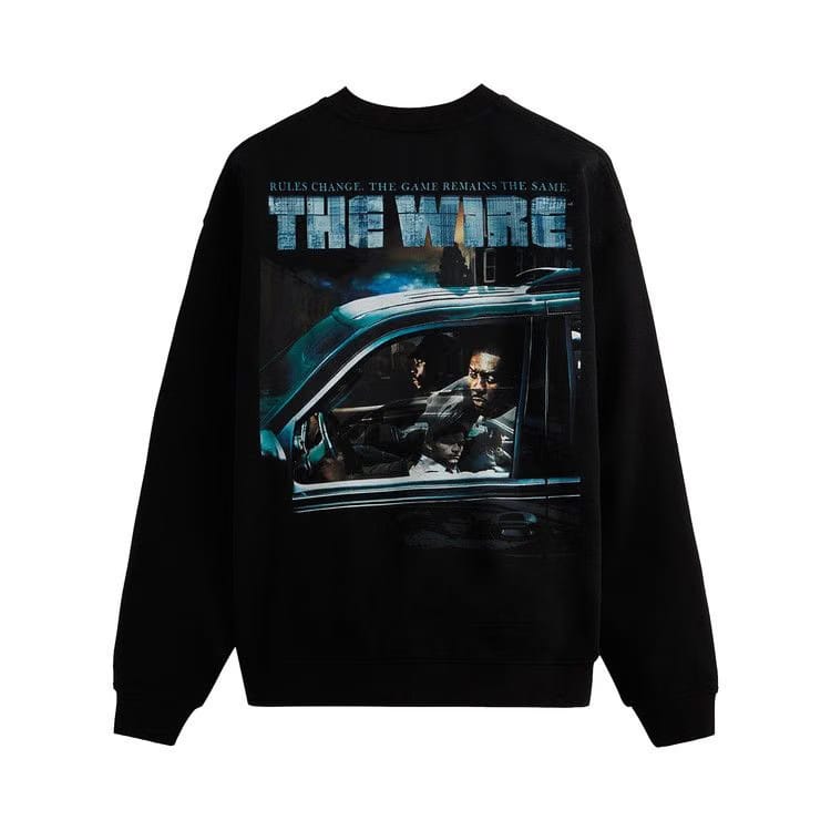 Kith For The Wire Rules Change Vintage Crewneck Black