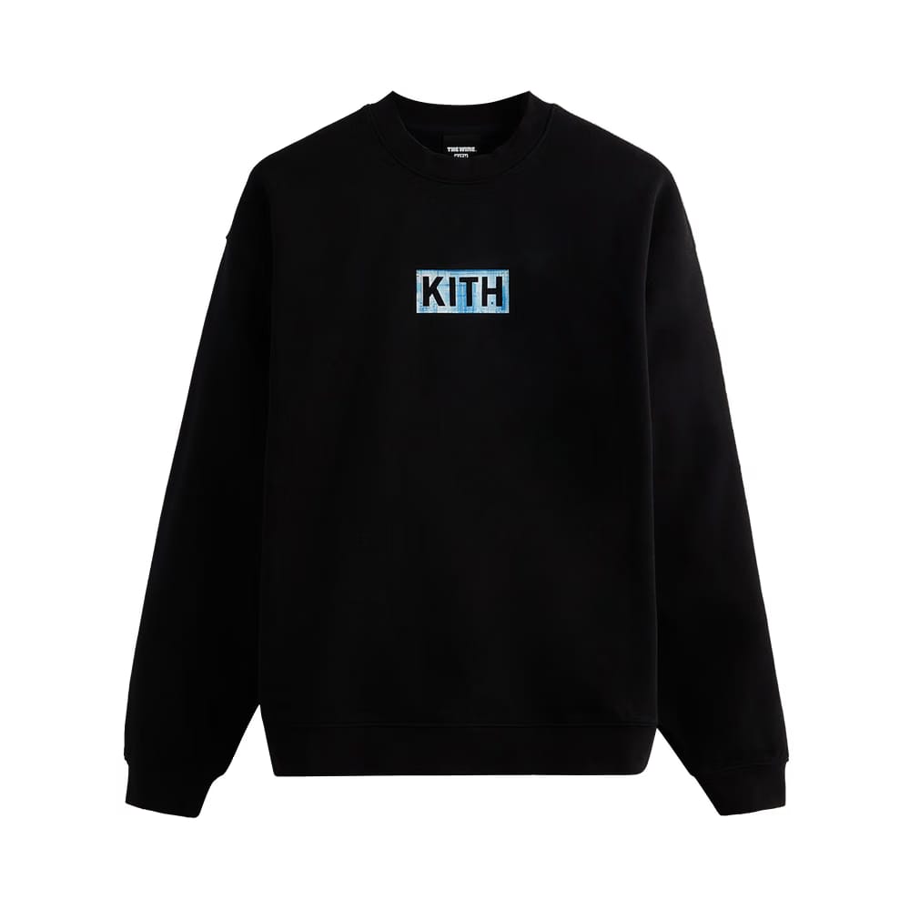 Kith For The Wire Rules Change Vintage Crewneck Black