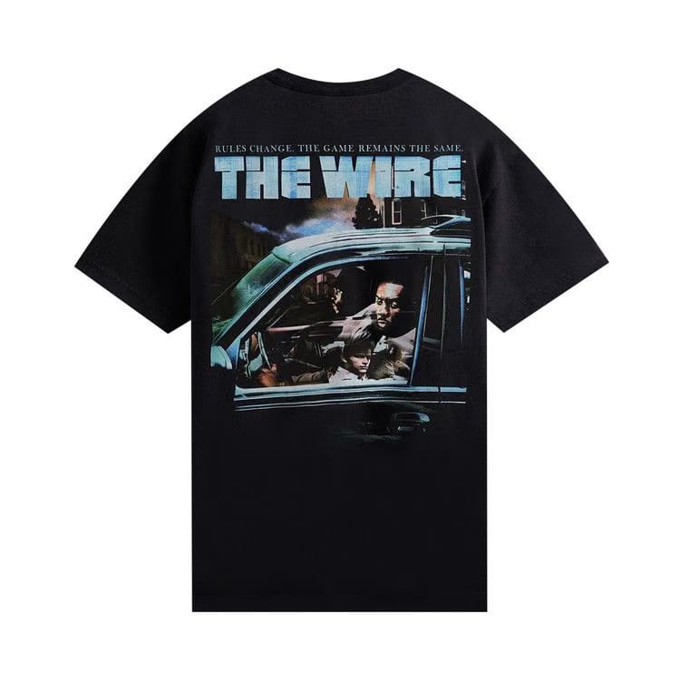 Kith For The Wire Rules Change Vintage T-Shirt Black