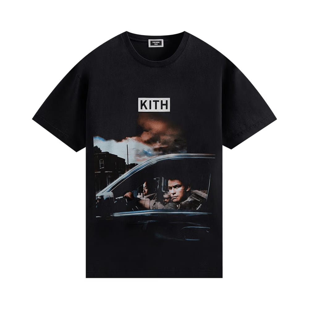 Kith For The Wire Rules Change Vintage T-Shirt Black