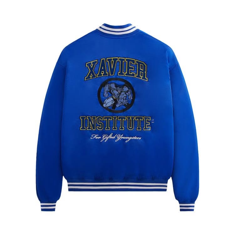 Kith For X-Men Beast Satin Bomber Jacket Cyclone