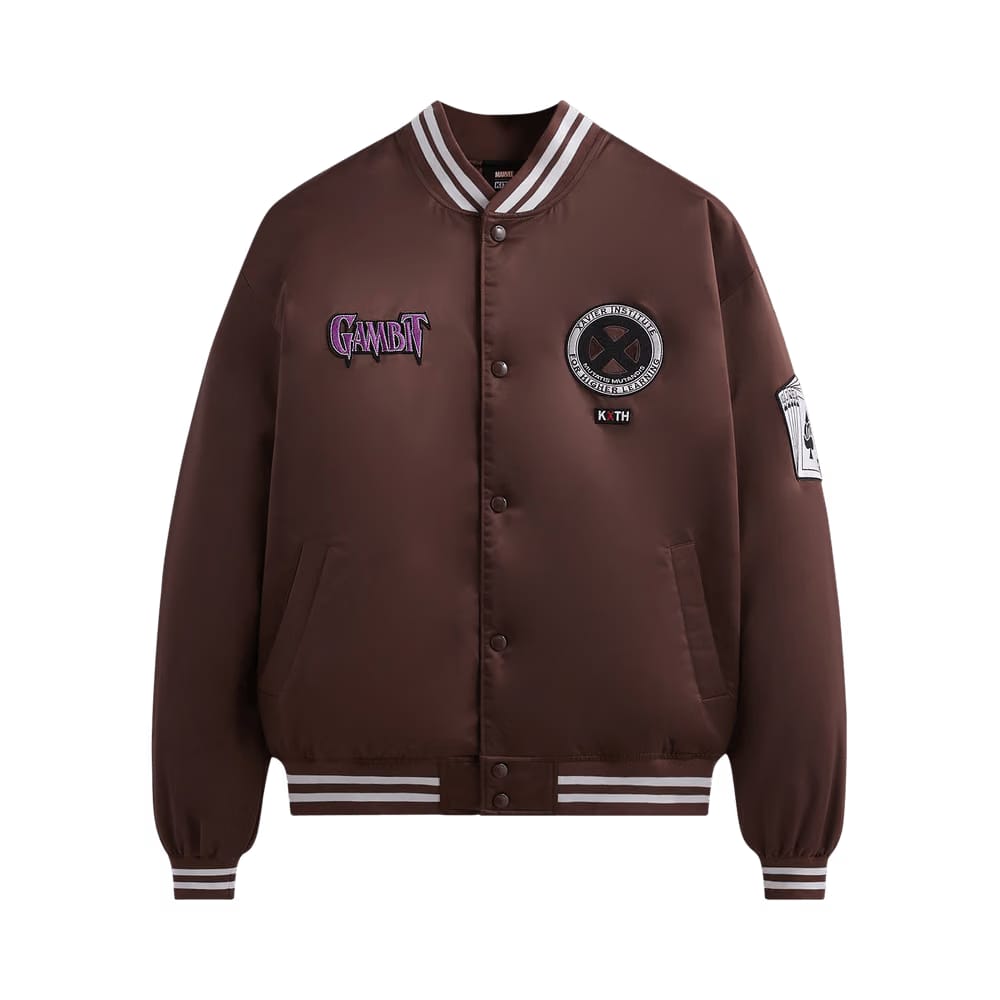 Kith For X-Men Gambit Satin Bomber Jacket Force