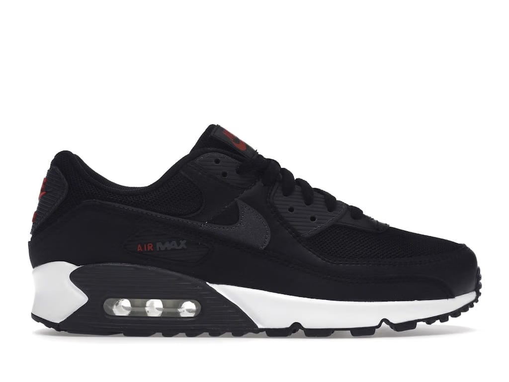 Air Max 90 Black University Red