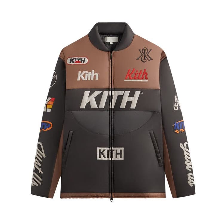 Kith Full Zip Brixton Puffed Shirt Jacket Yuma
