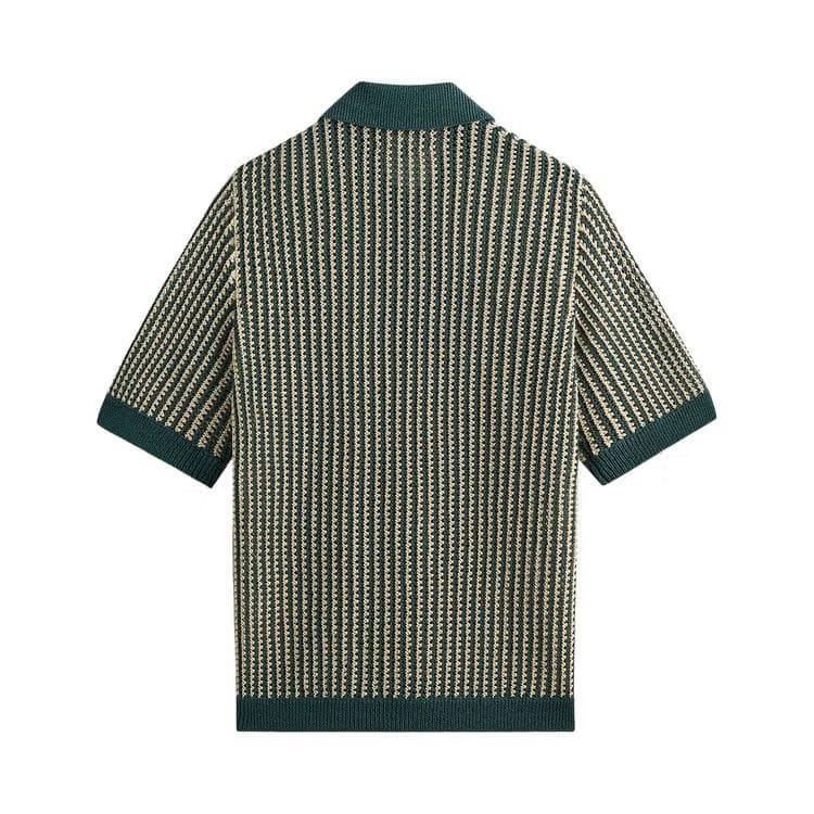 Kith Nash Knit Polo Sandrift Machine