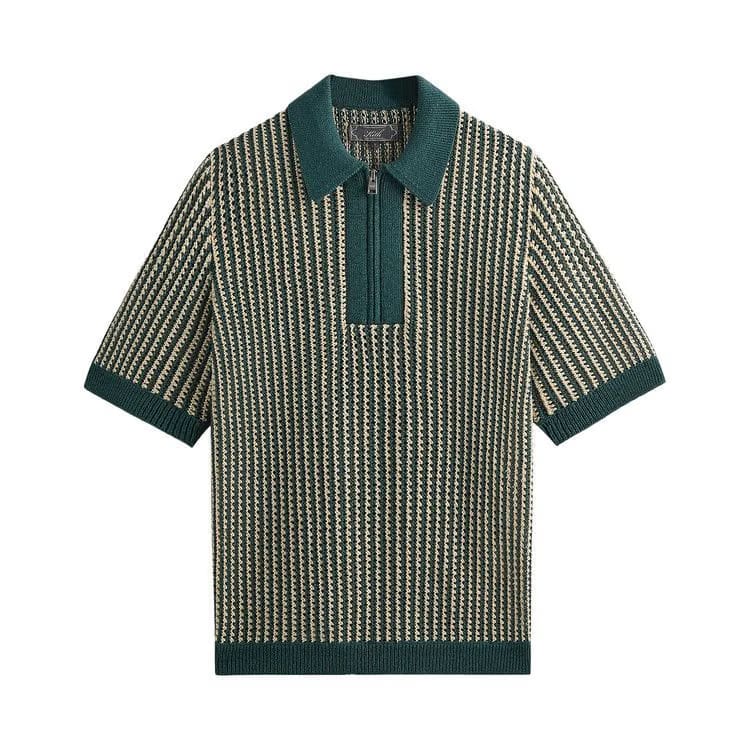 Kith Nash Knit Polo Sandrift Machine