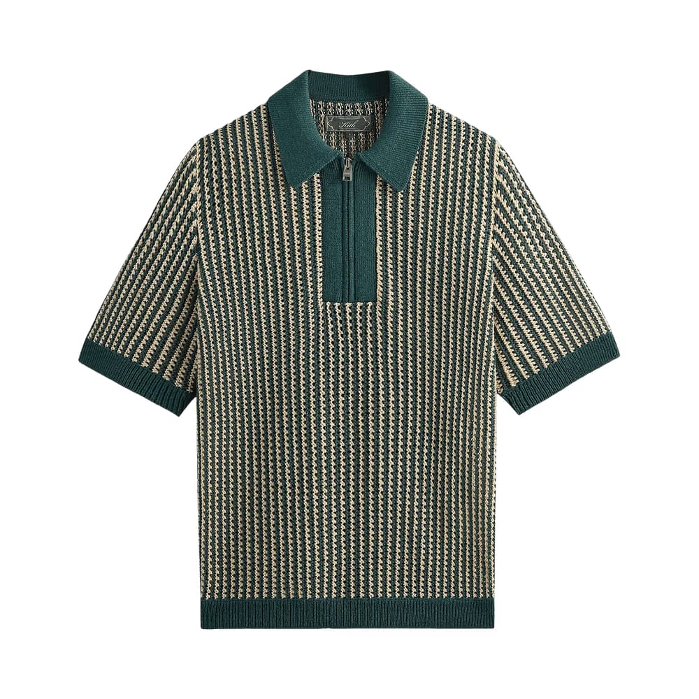 Kith Nash Knit Polo Sandrift Machine