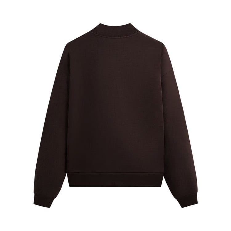 Kith Garment Dyed Fleece Mockneck Sweatshirt Kindling