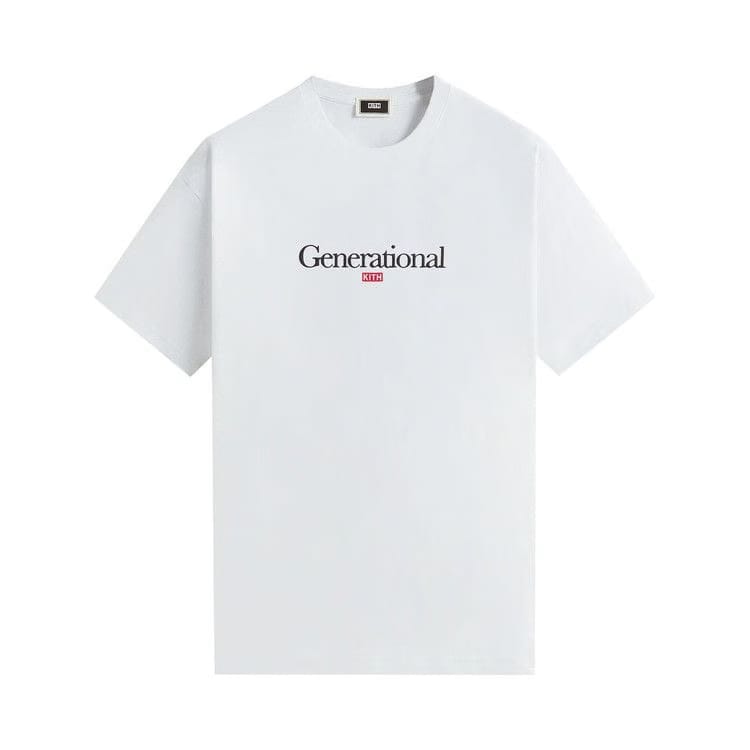 Kith Generational Quote T-Shirt White