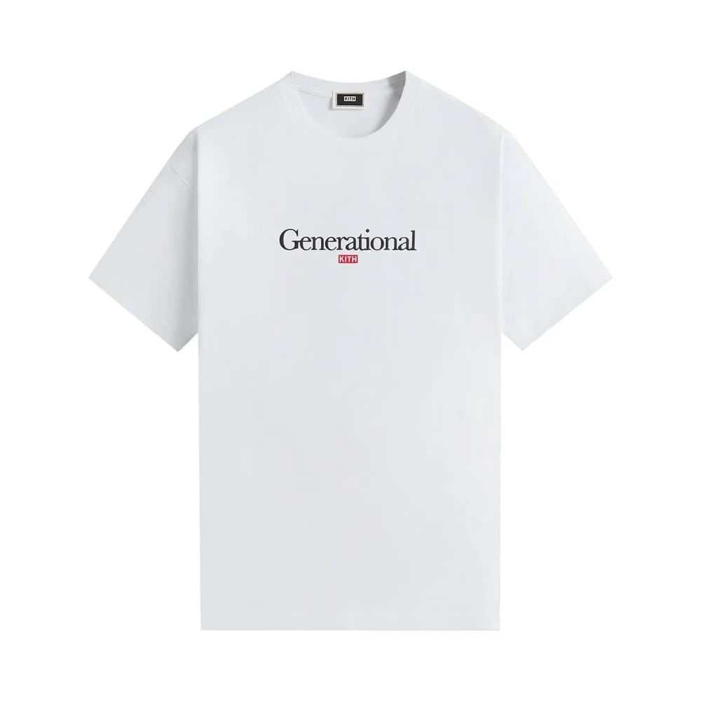 Kith Generational Quote T-Shirt White