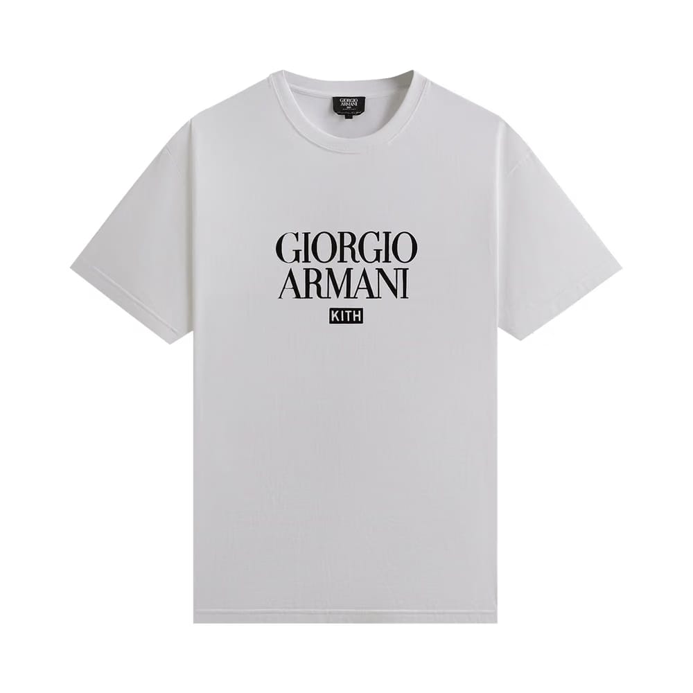 Kith & Giorgio Armani T-Shirt White