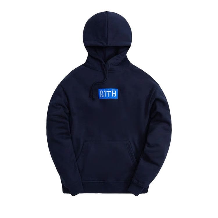 Kith Hebrew Script Hoodie Nocturnal