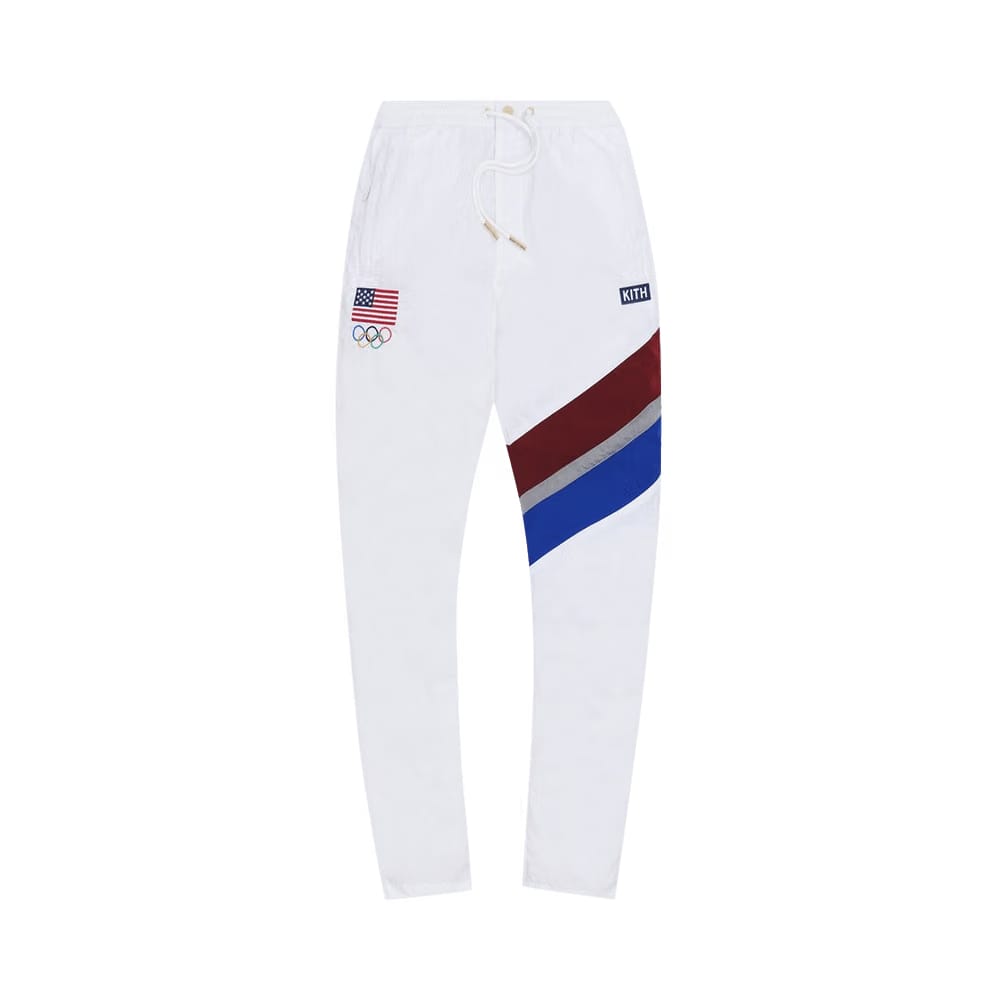 Kith USA Track Pant White