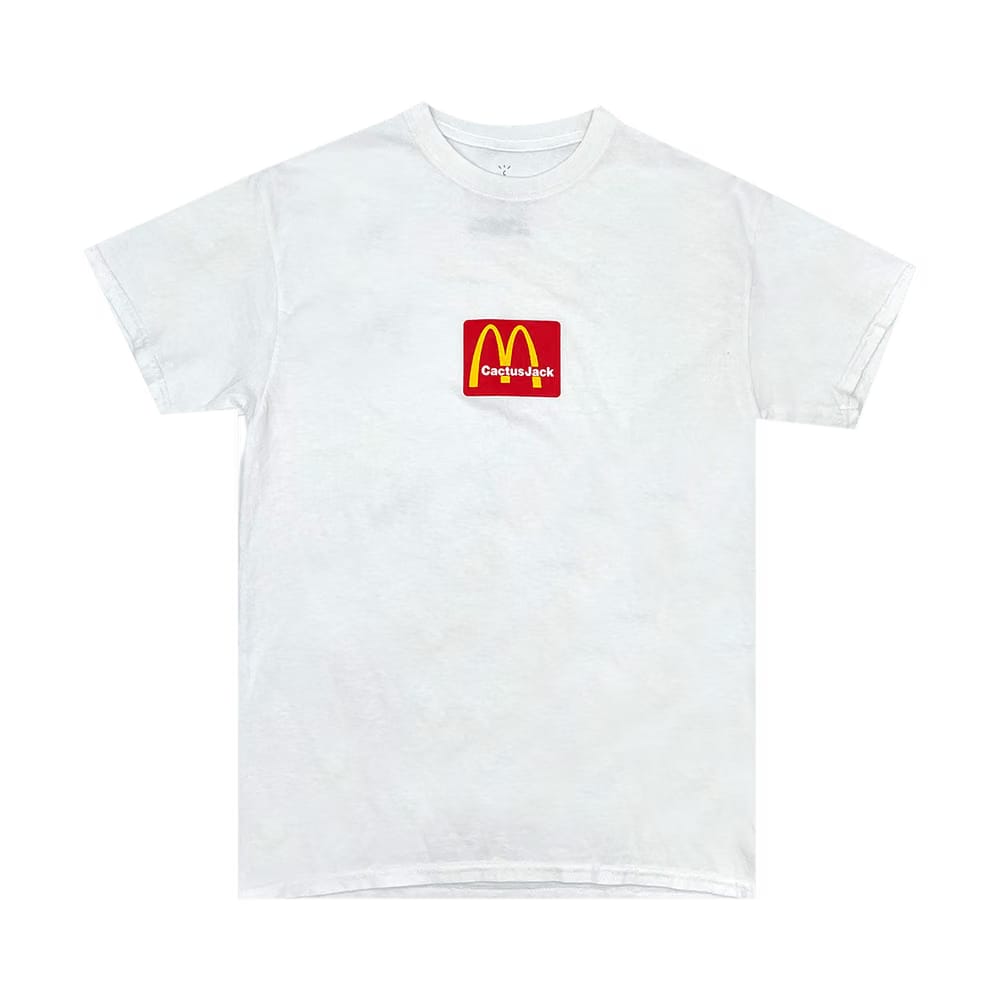 Travis Scott x McDonald's Sesame T-Shirt White
