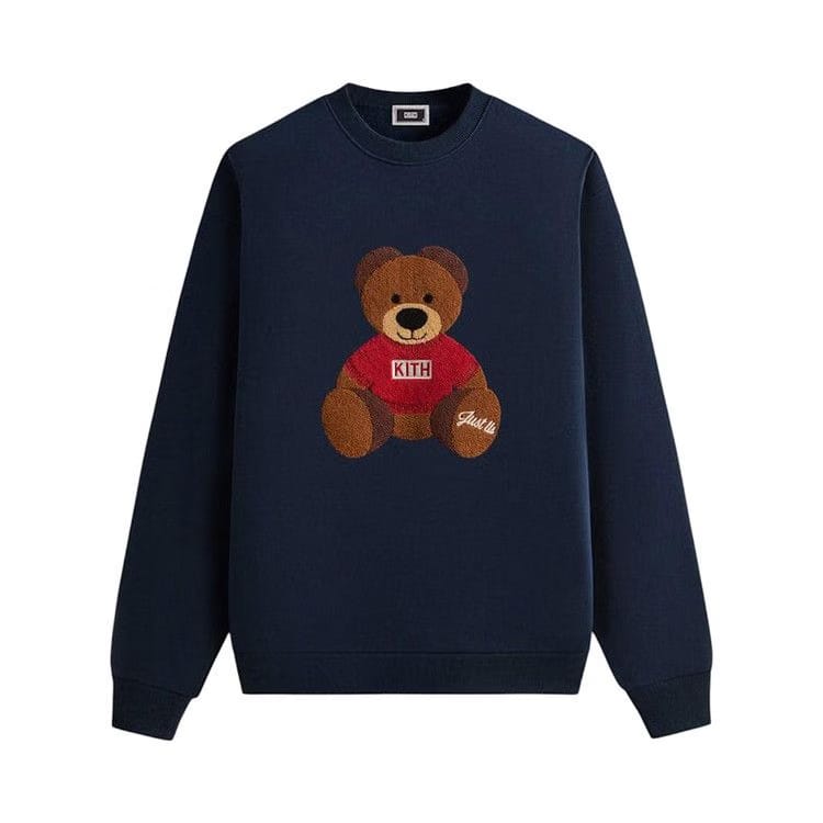 Kith Kithmas Teddy Nelson Crewneck Nocturnal
