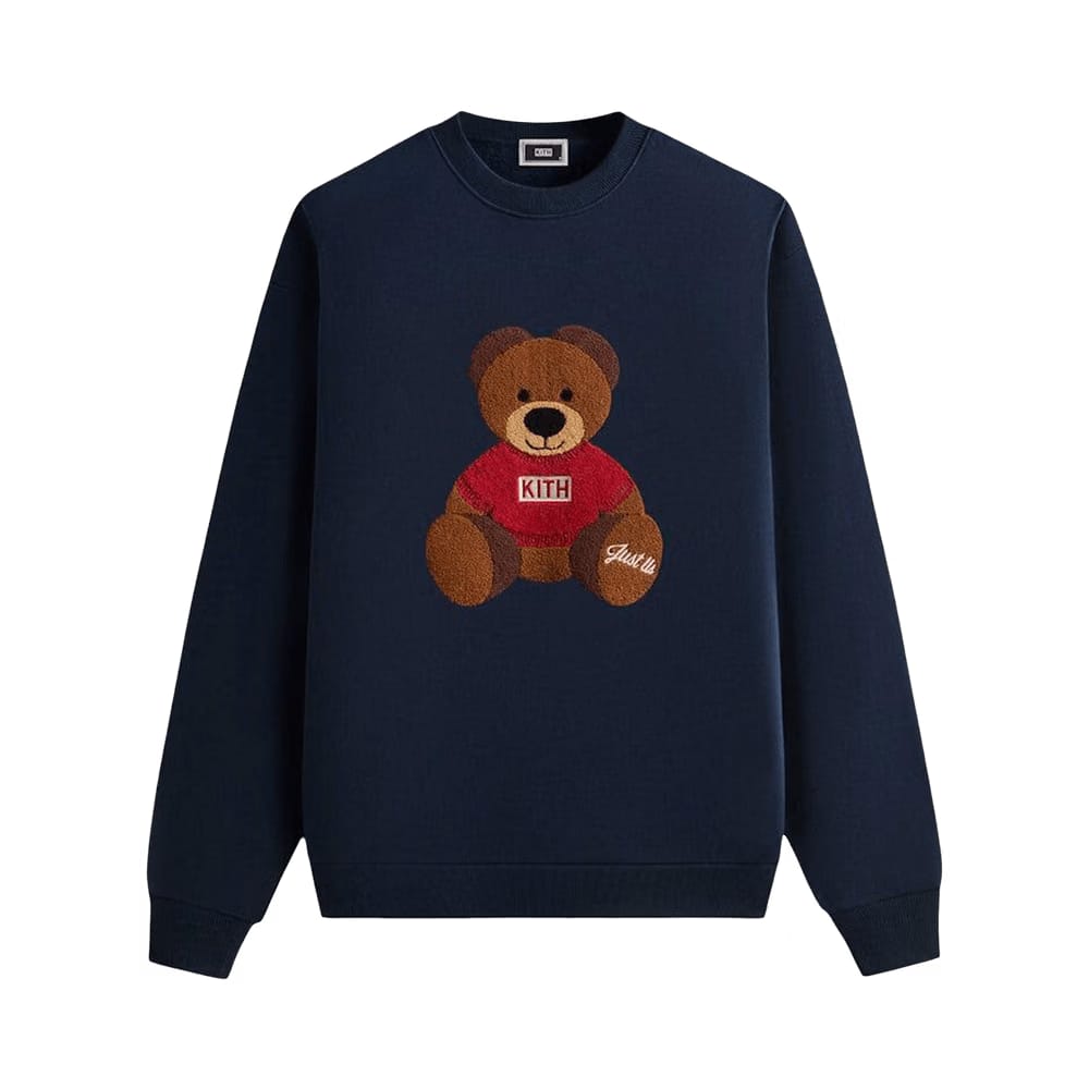 Kith Kithmas Teddy Nelson Crewneck Nocturnal