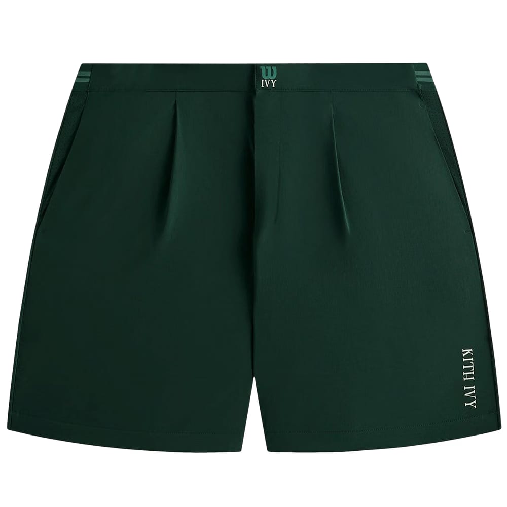Kith Ivy For Wilson Meridian Pleated Shorts Ivy Green