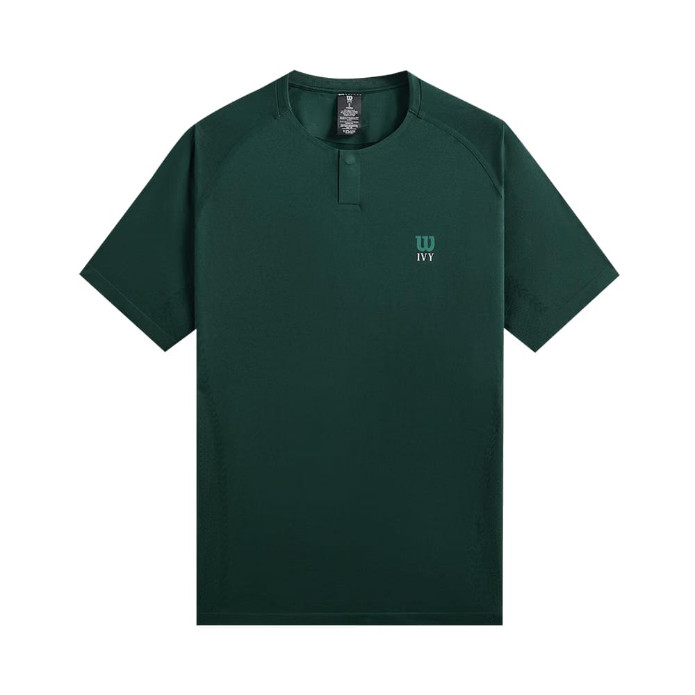 Kith Ivy For Wilson Seamless Pala Henley Ivy Green