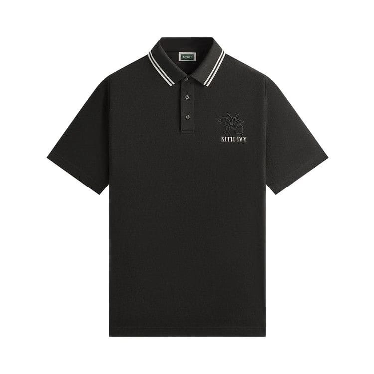 Kith Ivy Tipped Polo Black