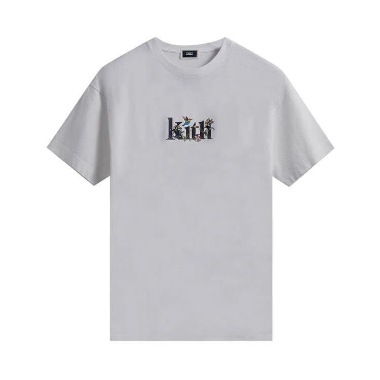 Kith Jacobean Serif Logo Vintage T-Shirt White