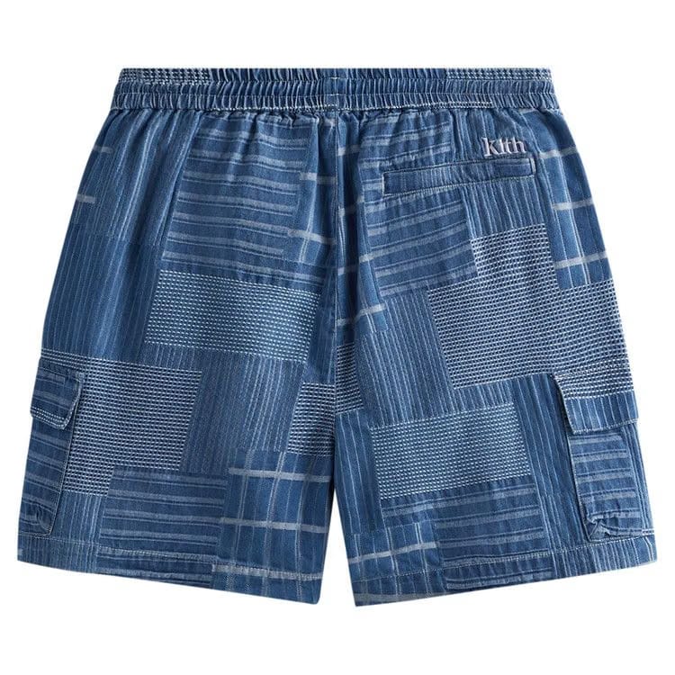 Kith Japanese Indigo Jacquard Wolcott Shorts Indigo