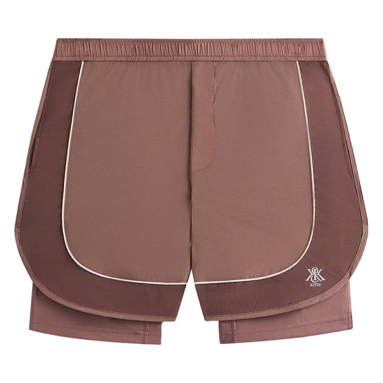 Kith Jordan Tech Shorts Dusty Mauve