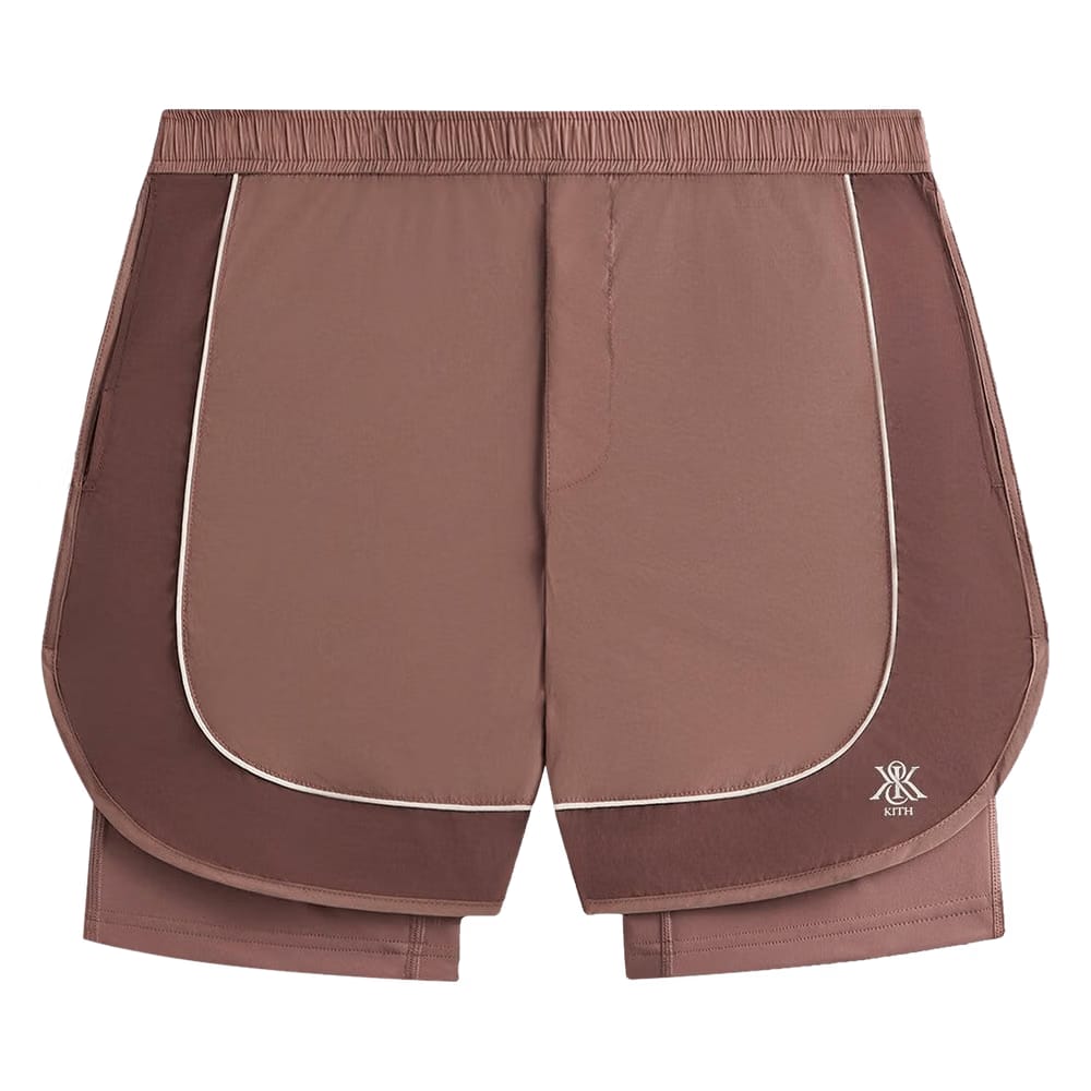 Kith Jordan Tech Shorts Dusty Mauve