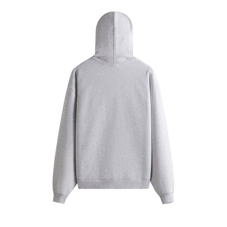 Kith Just Us Hoodie With Swarovski® Crystals Light Heather Grey